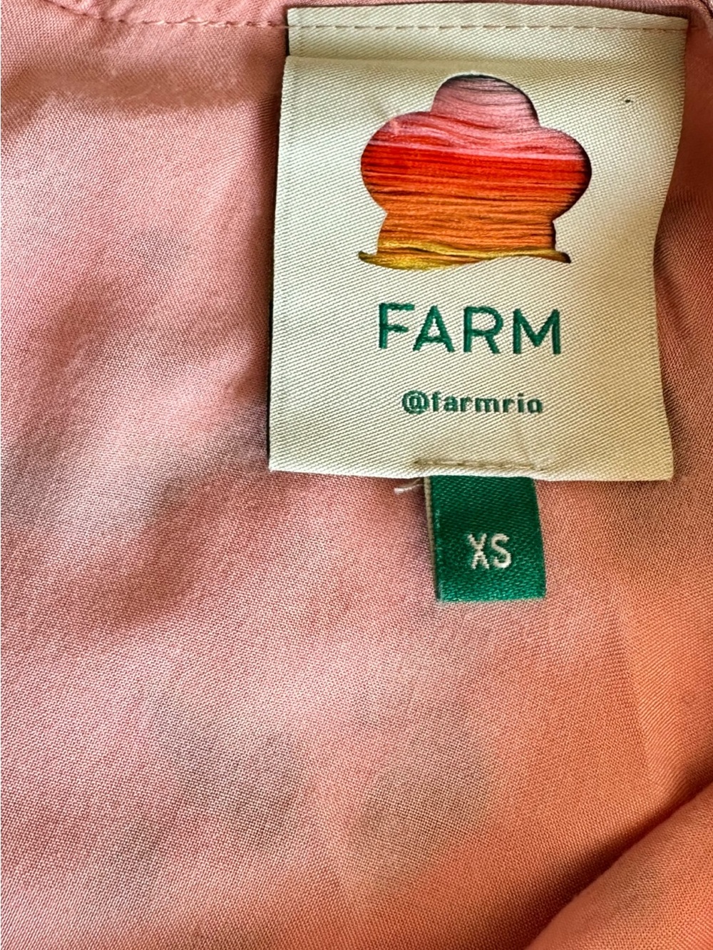 LAST CHANCE | FARM Rio Fruit Print Tie Front Ruffle Mini Dress XS - Picture 7 of 8